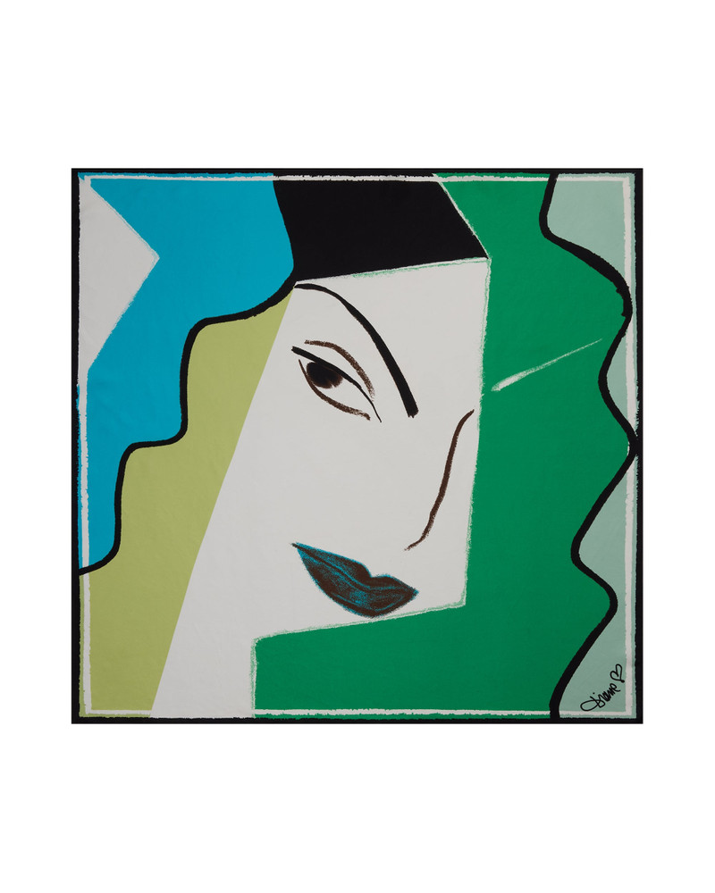 Flag Silk Scarf 1