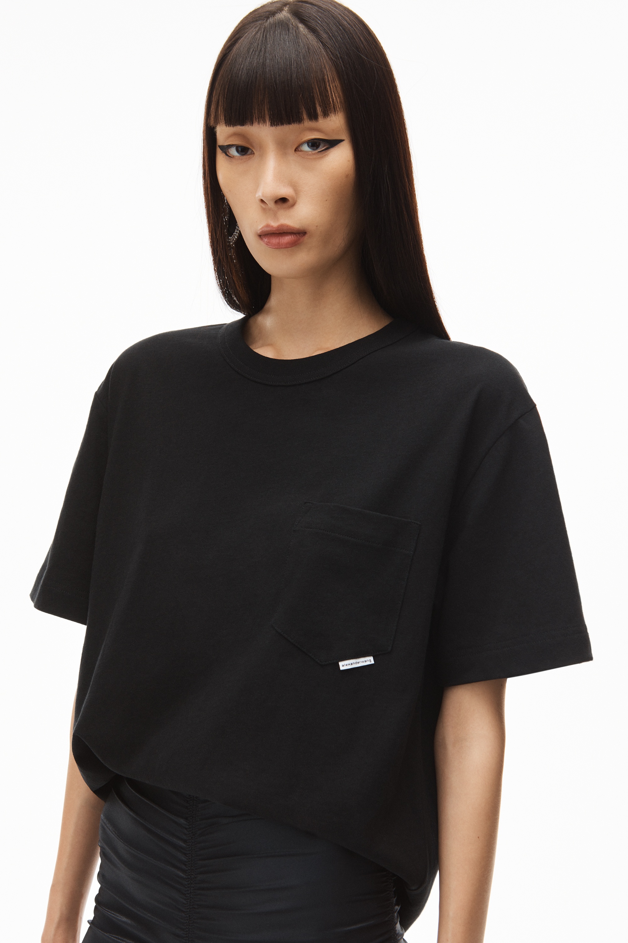 POCKET TEE IN HIGH TWIST JERSEY - 3