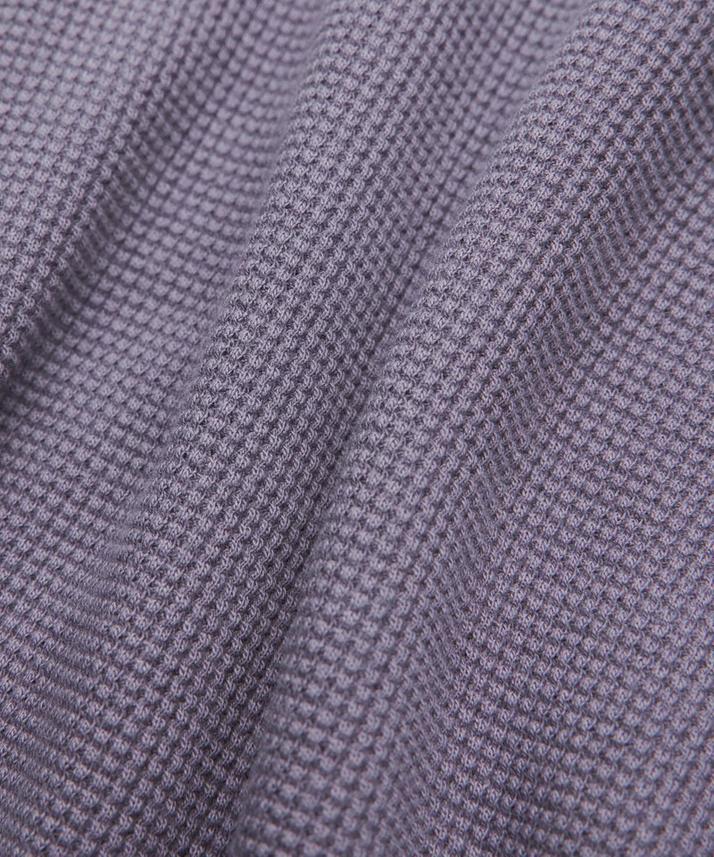 Cotton-Blend Waffle Knit Hoodie 6