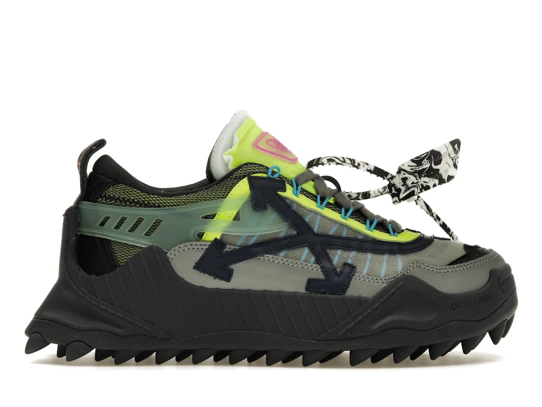 OFF-WHITE Odsy-1000 Grey Lime - 1