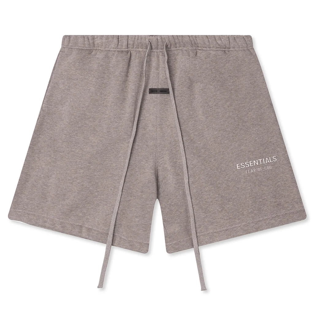 SOCCER FLEECE SWEATSHORT - HOMESTEAD HEATHER - 1