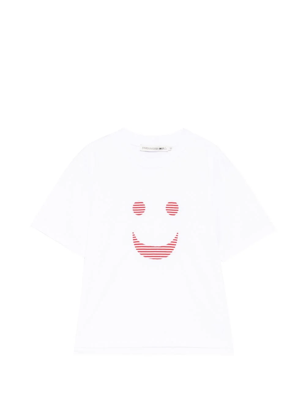 smiley print T-shirt - 1