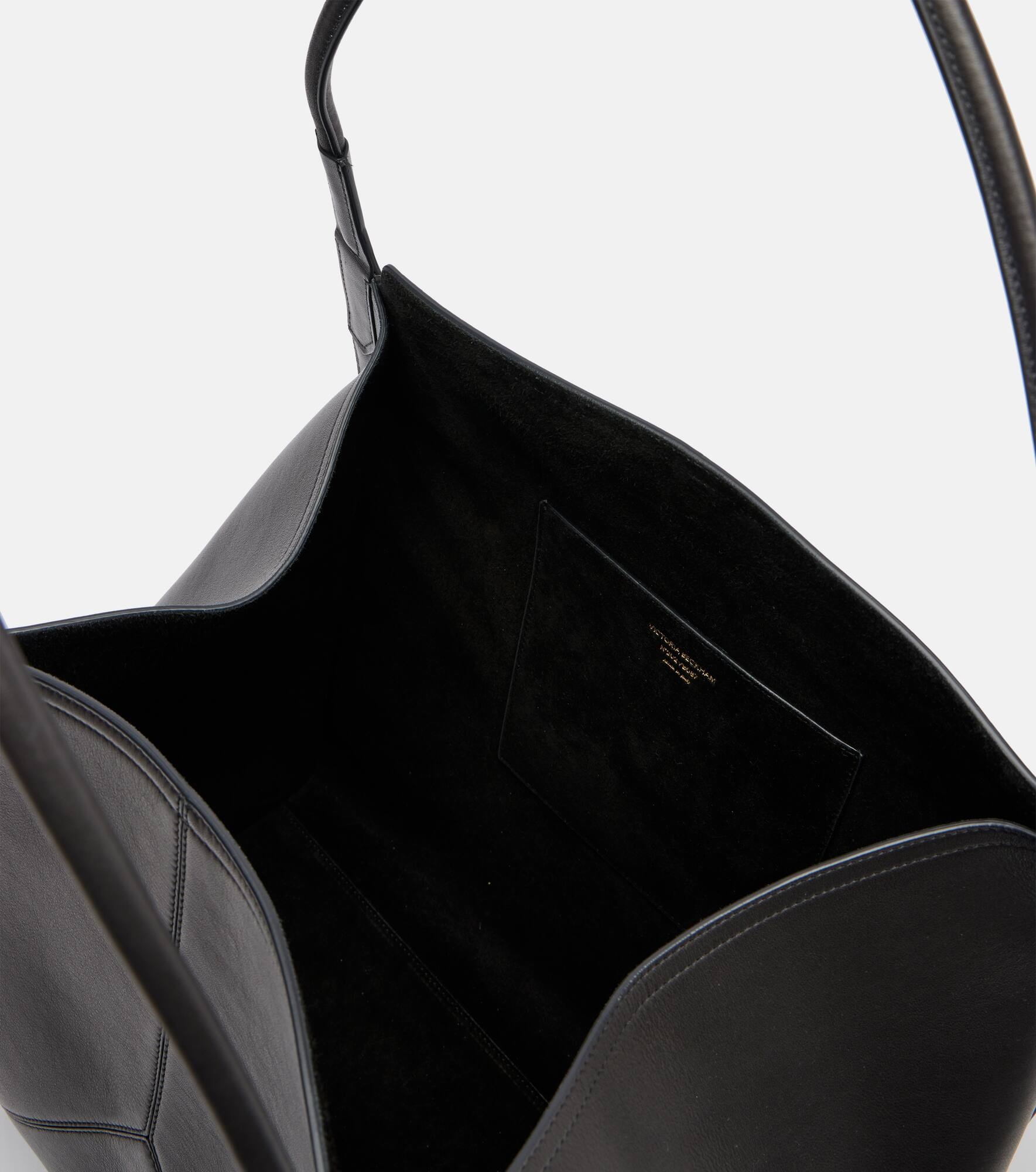 Victoria Large leather tote bag - 3
