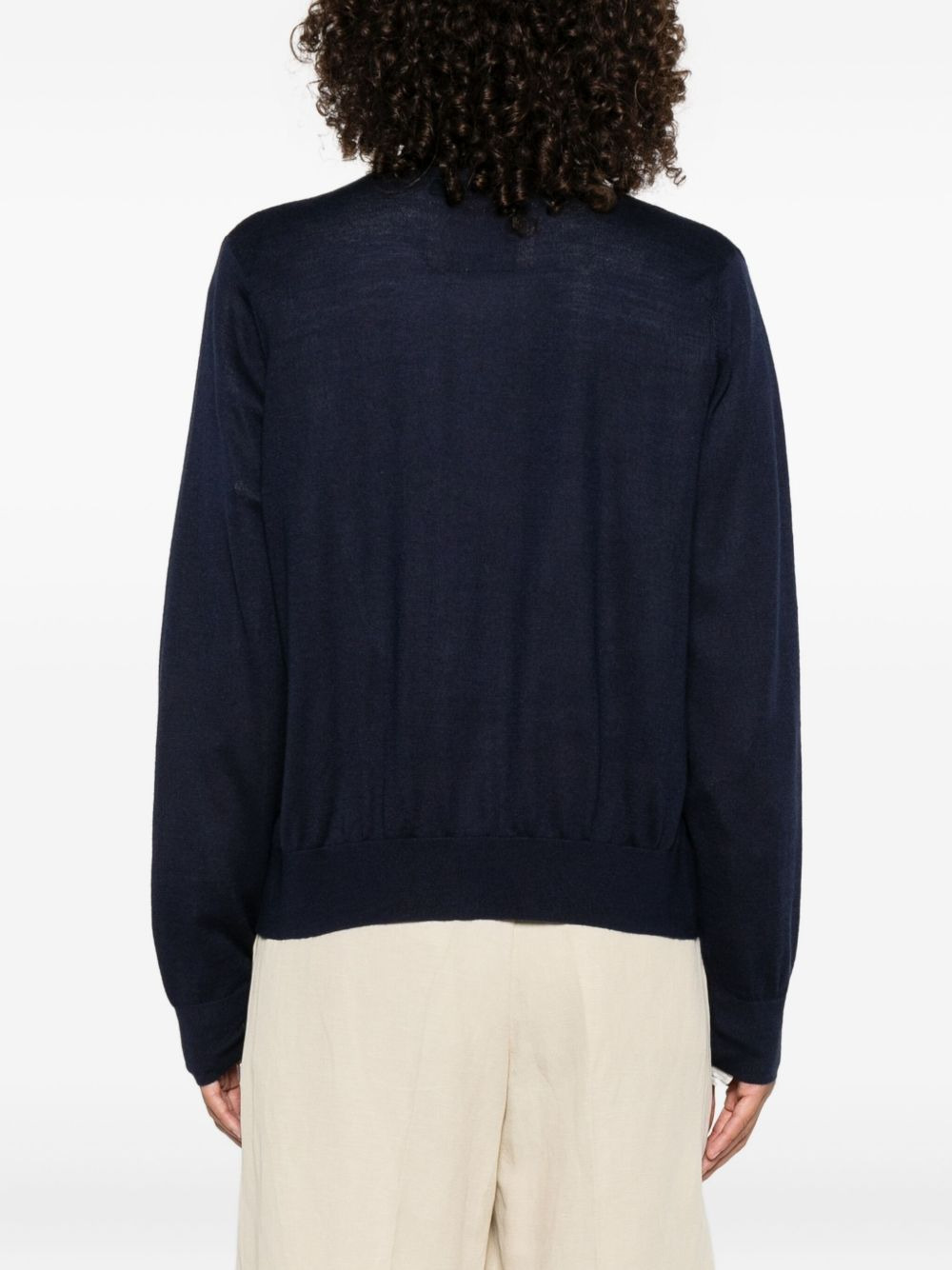 mini open-front cardigan - 4