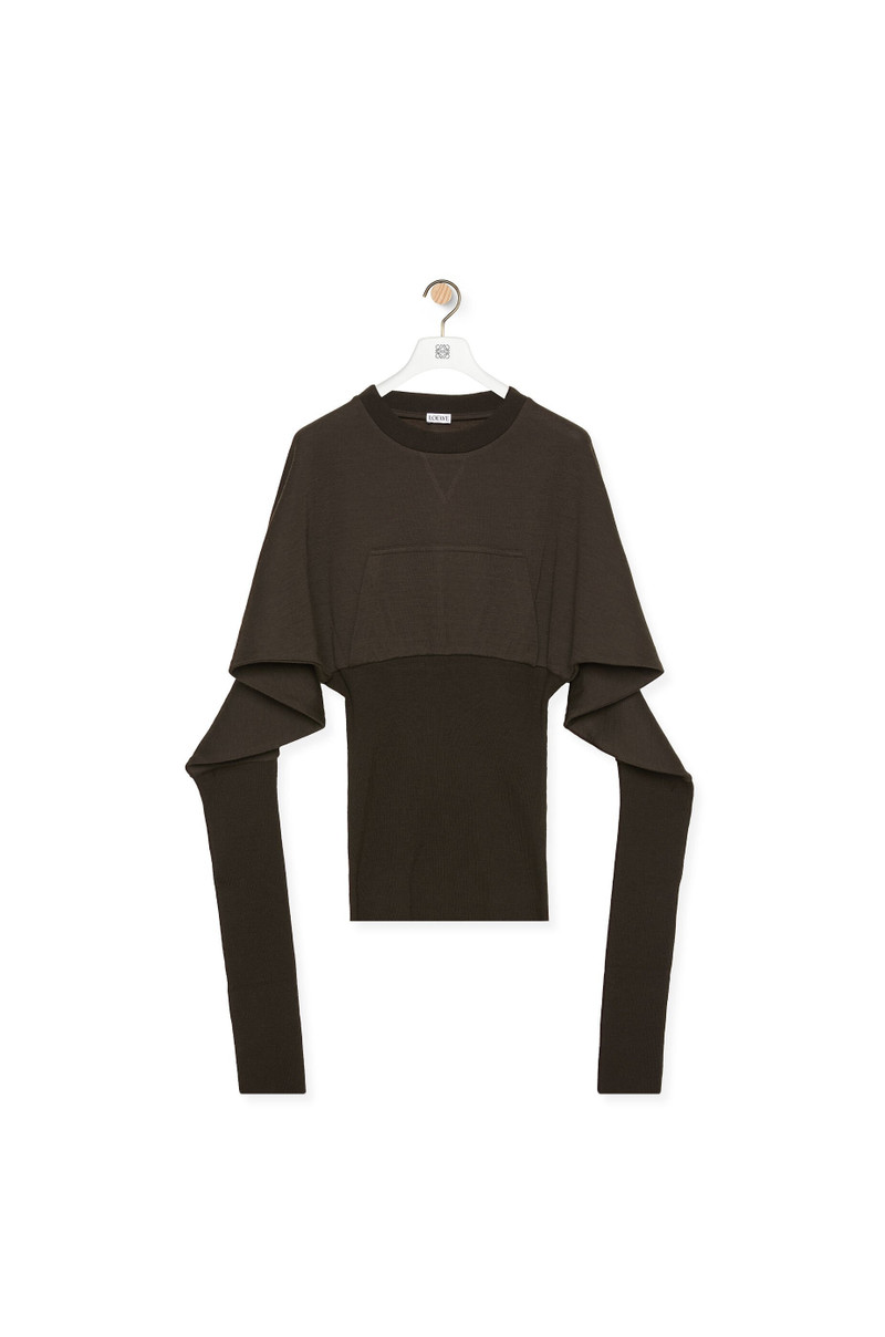 Sweatshirt in wool and cashmere 1