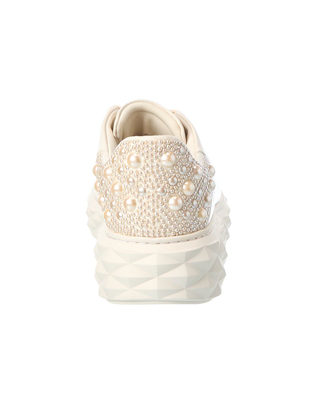 Jimmy Choo Diamond Maxi/F II Leather Sneaker - 3