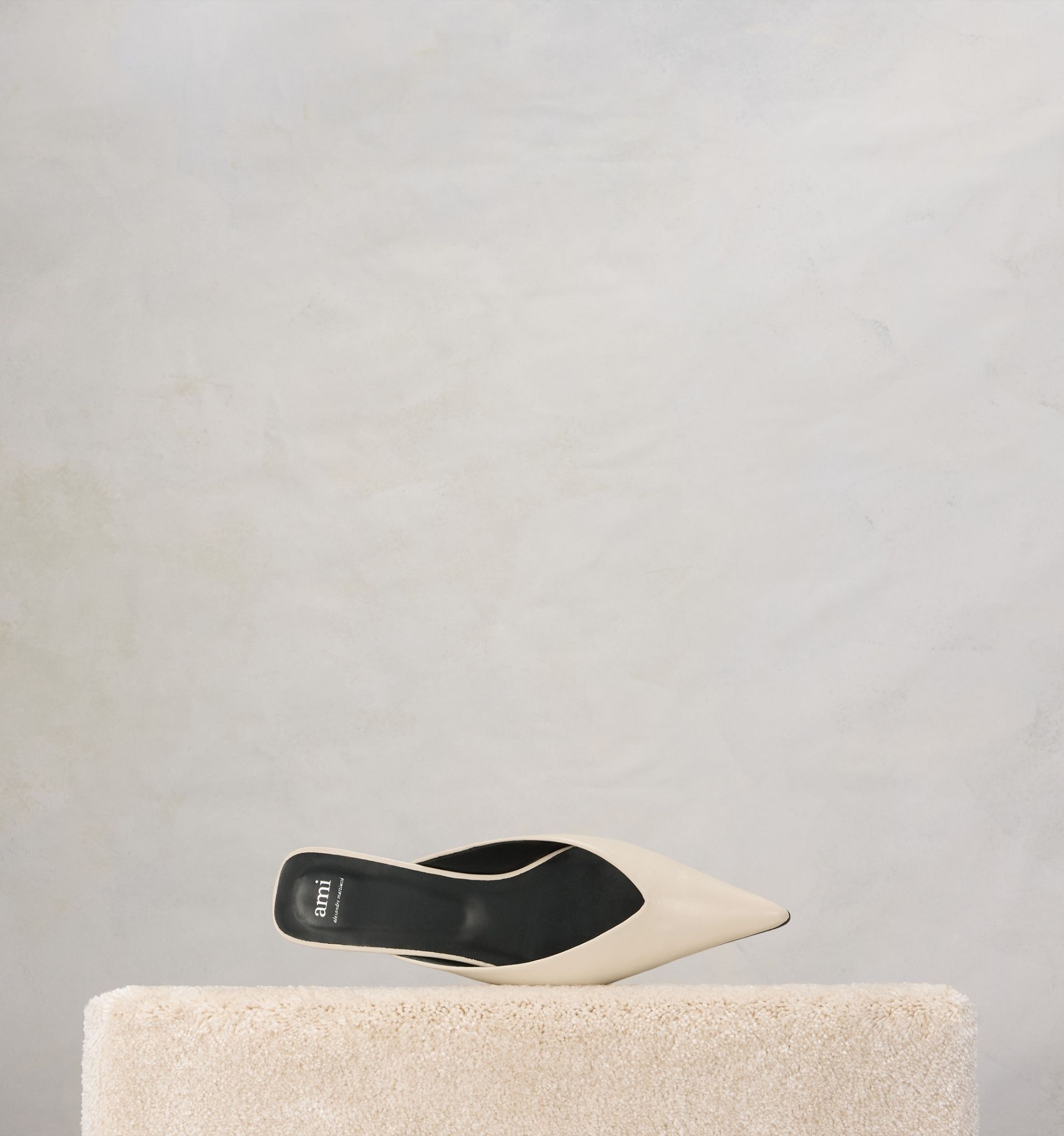 Pointed Toe Flat Mules - 6