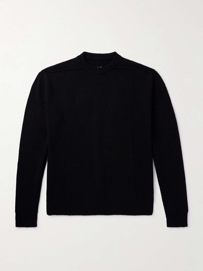 Boiled Cashmere and Wool-Blend Sweater 1