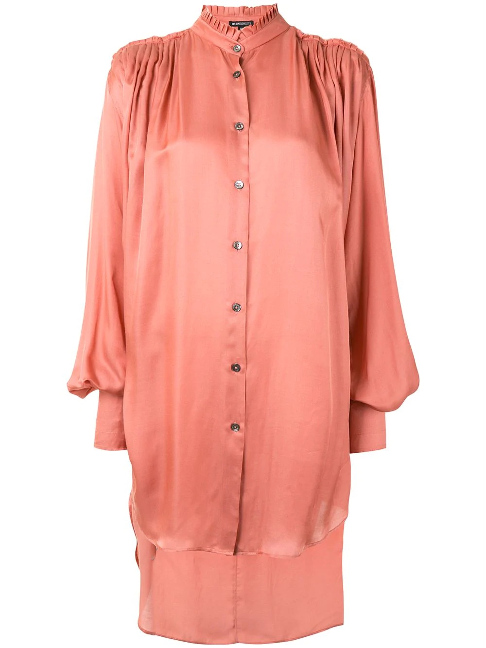 oversized gathered shirt - 1