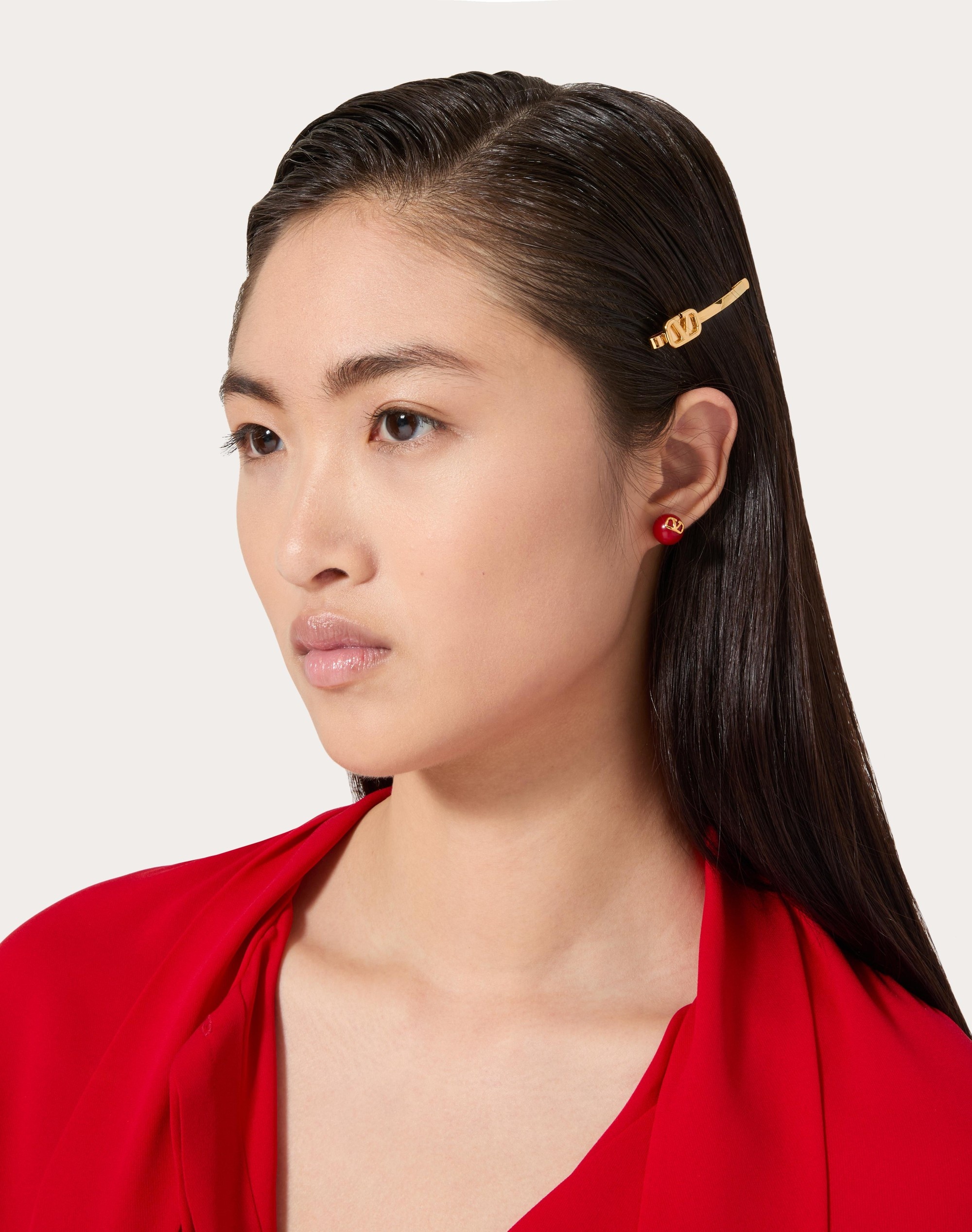 VLOGO SIGNATURE METAL HAIR CLIP - 5