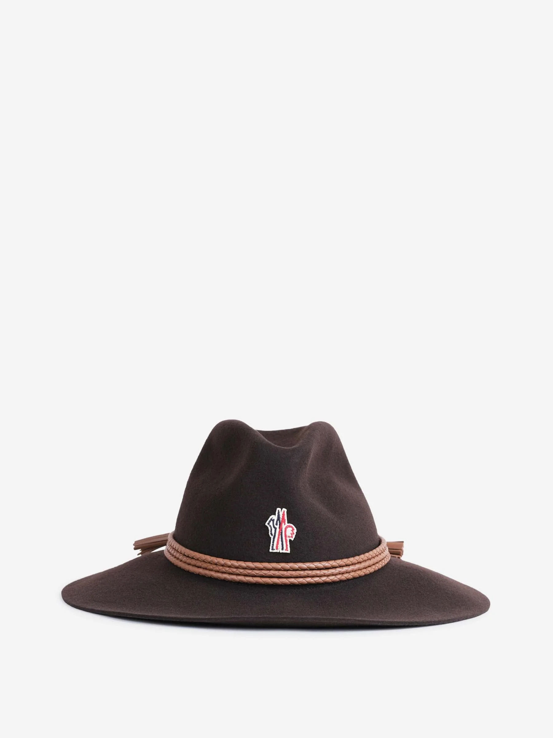 WIDE BRIM WOOL HAT - 1