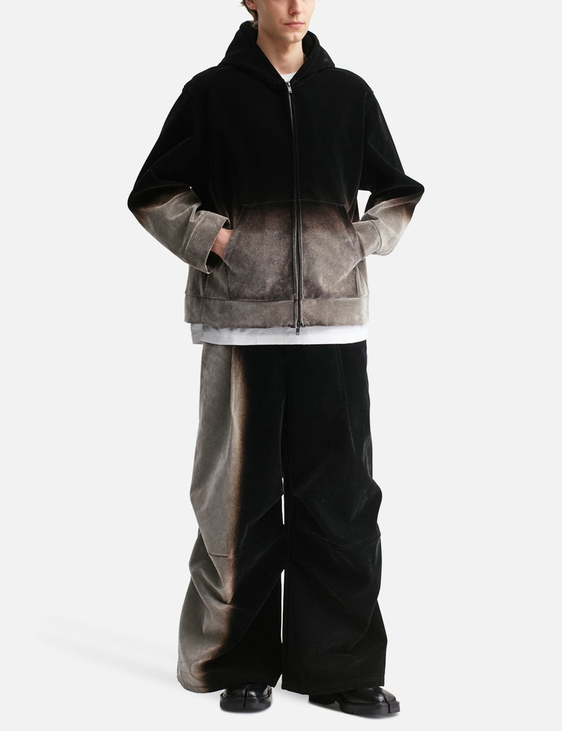 TAAKK GRADATION PILE HOODIE outlook