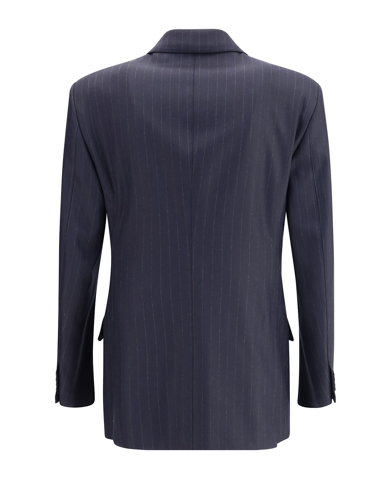 Pinstripe Blazer - 2