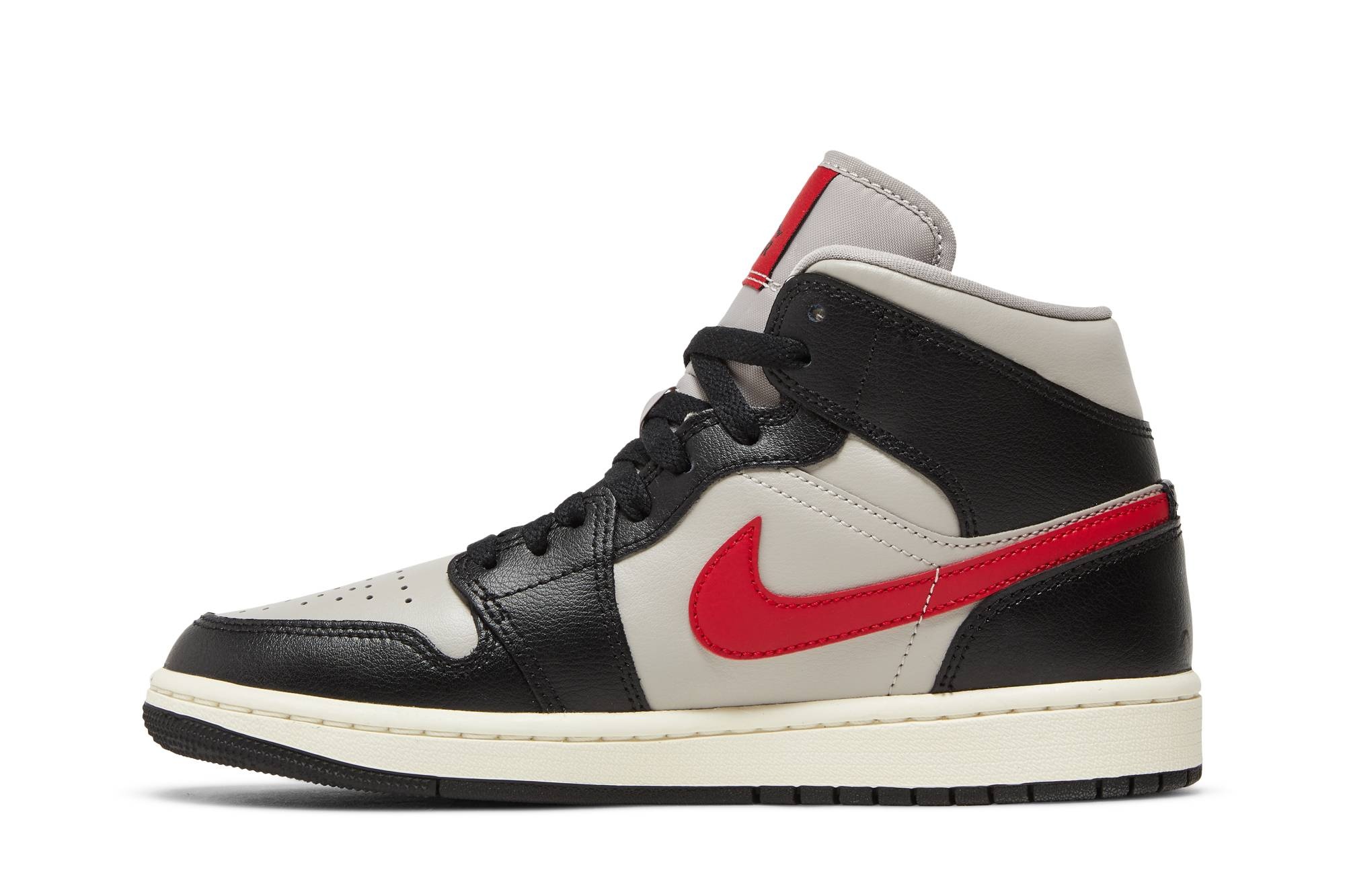 Wmns Air Jordan 1 Mid 'Black College Grey' - 3