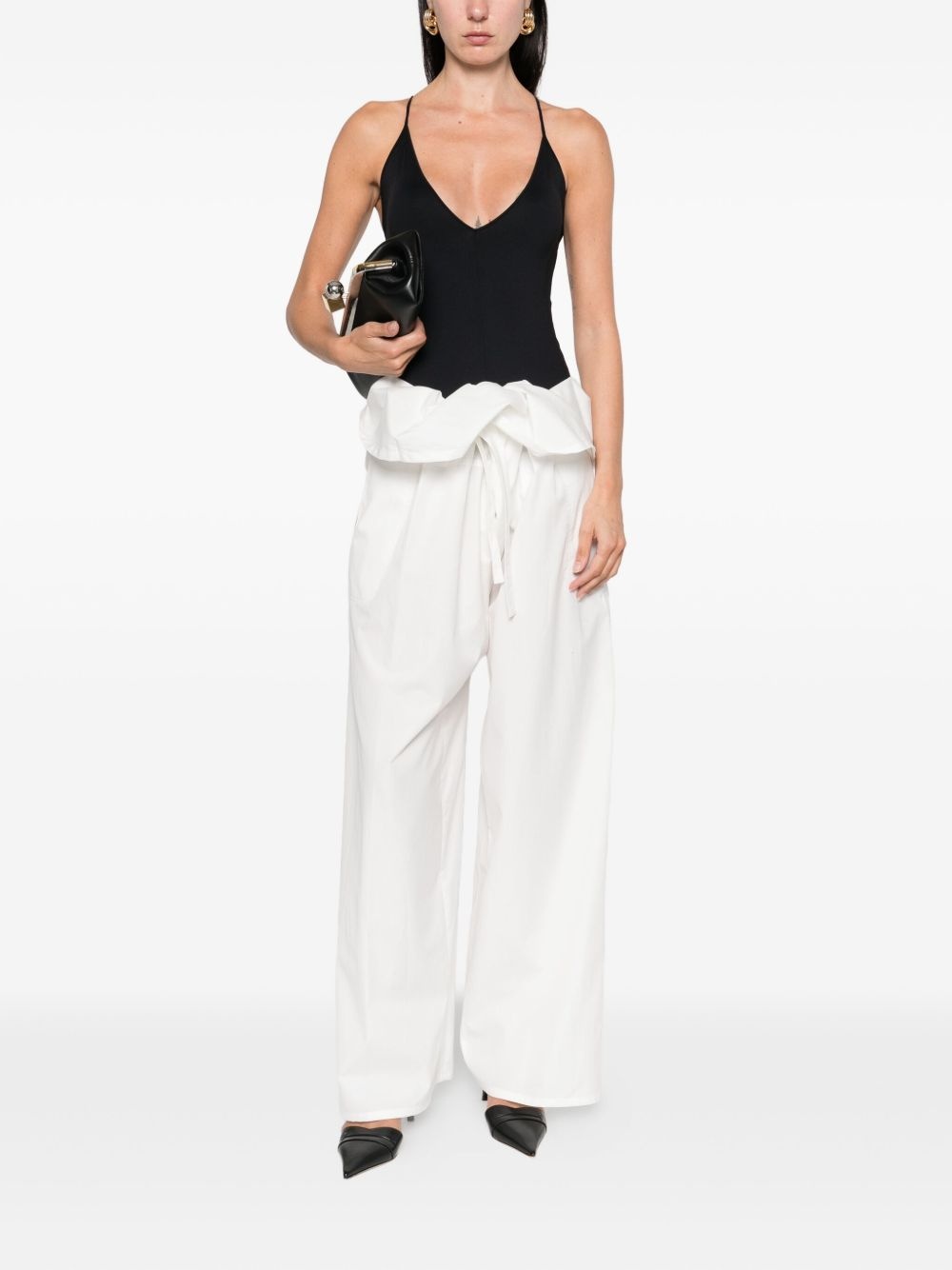 v-neck bodysuit - 2