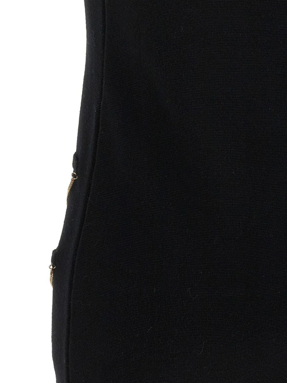 chain-embellished mini dress - 3