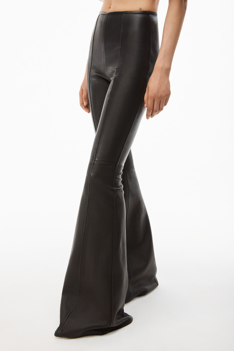 FLARED PANT IN LEATHER 3