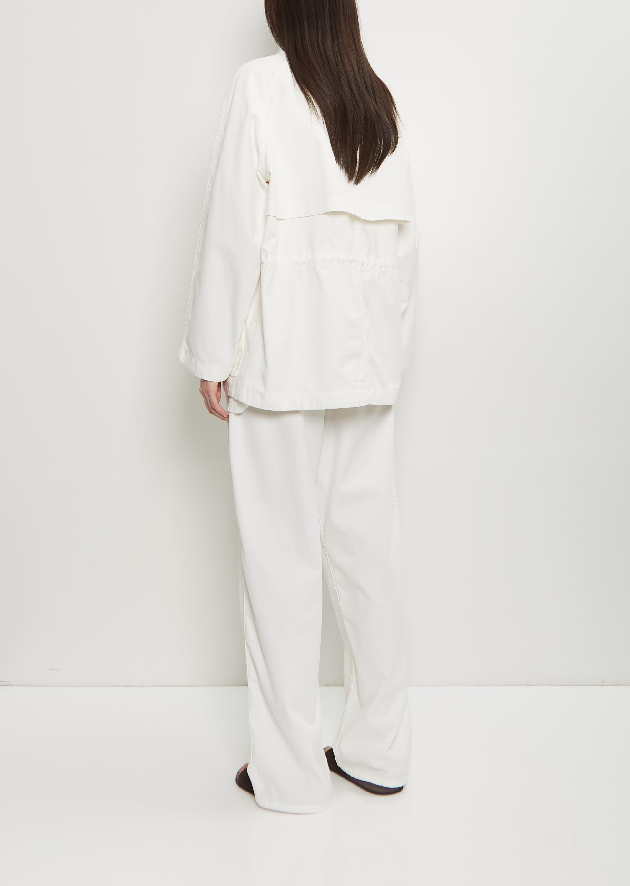Elodianna Cotton Jacket — White - 3
