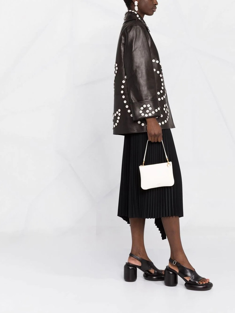 Jil Sander medium leather crossbody bag outlook