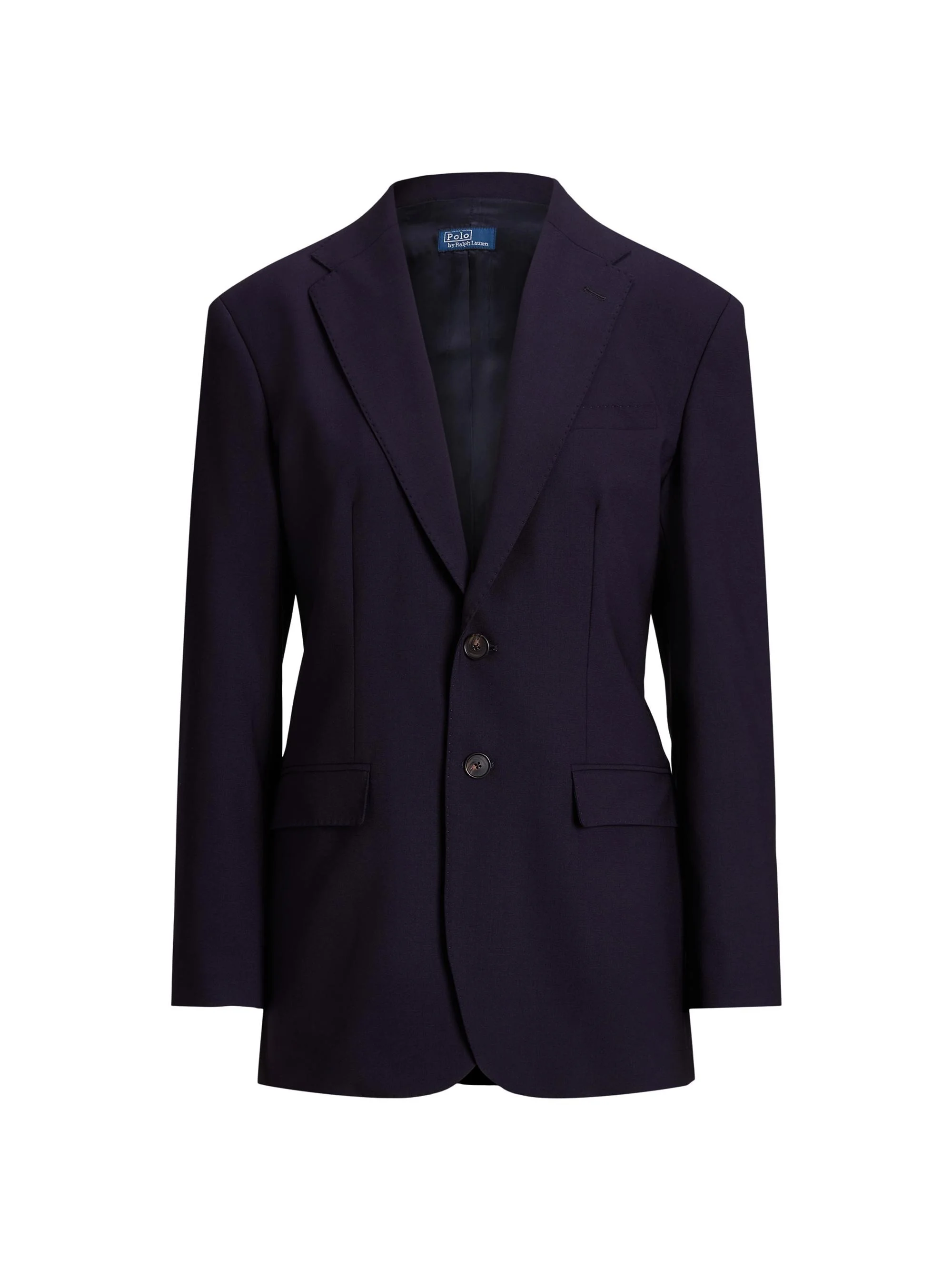 Women's Wool Blend Blazer - Navy - 1
