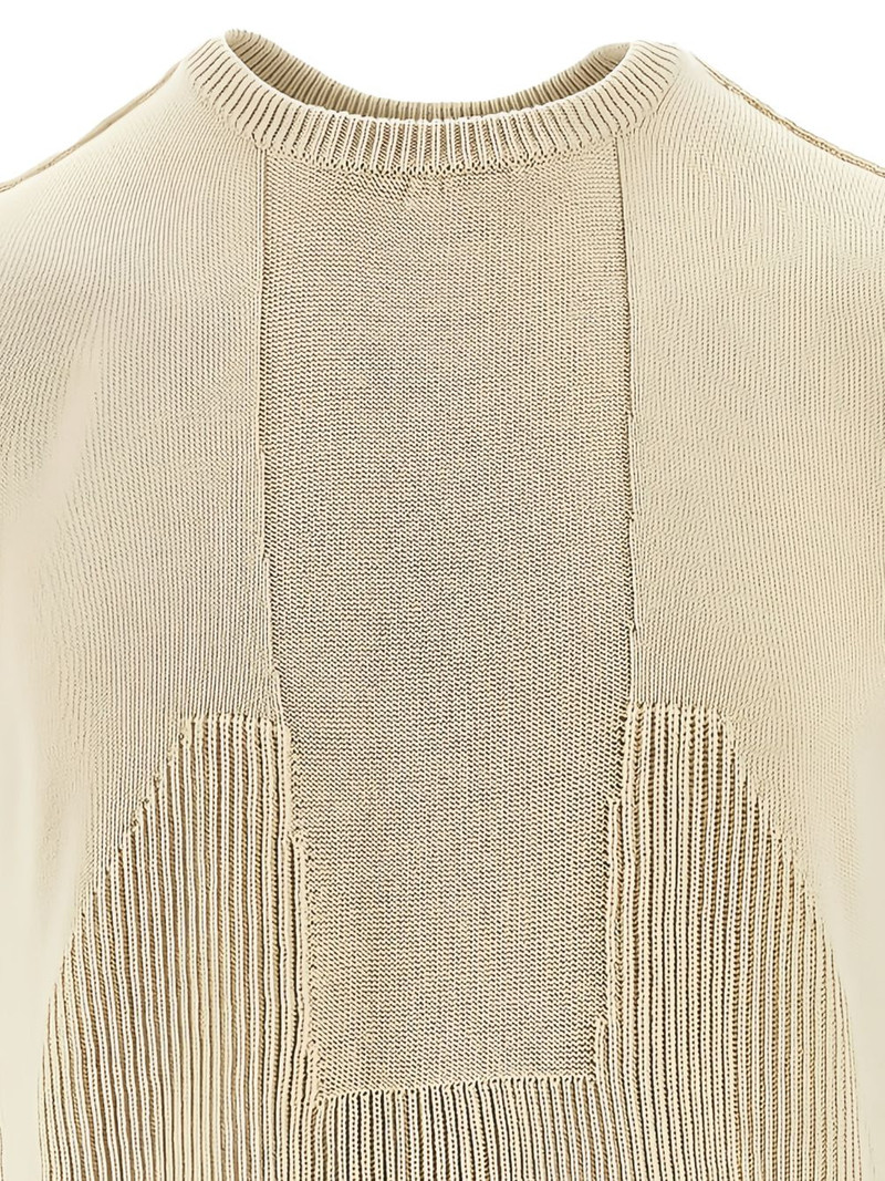 Rick Owens ribbed-detail round-neck gilet outlook
