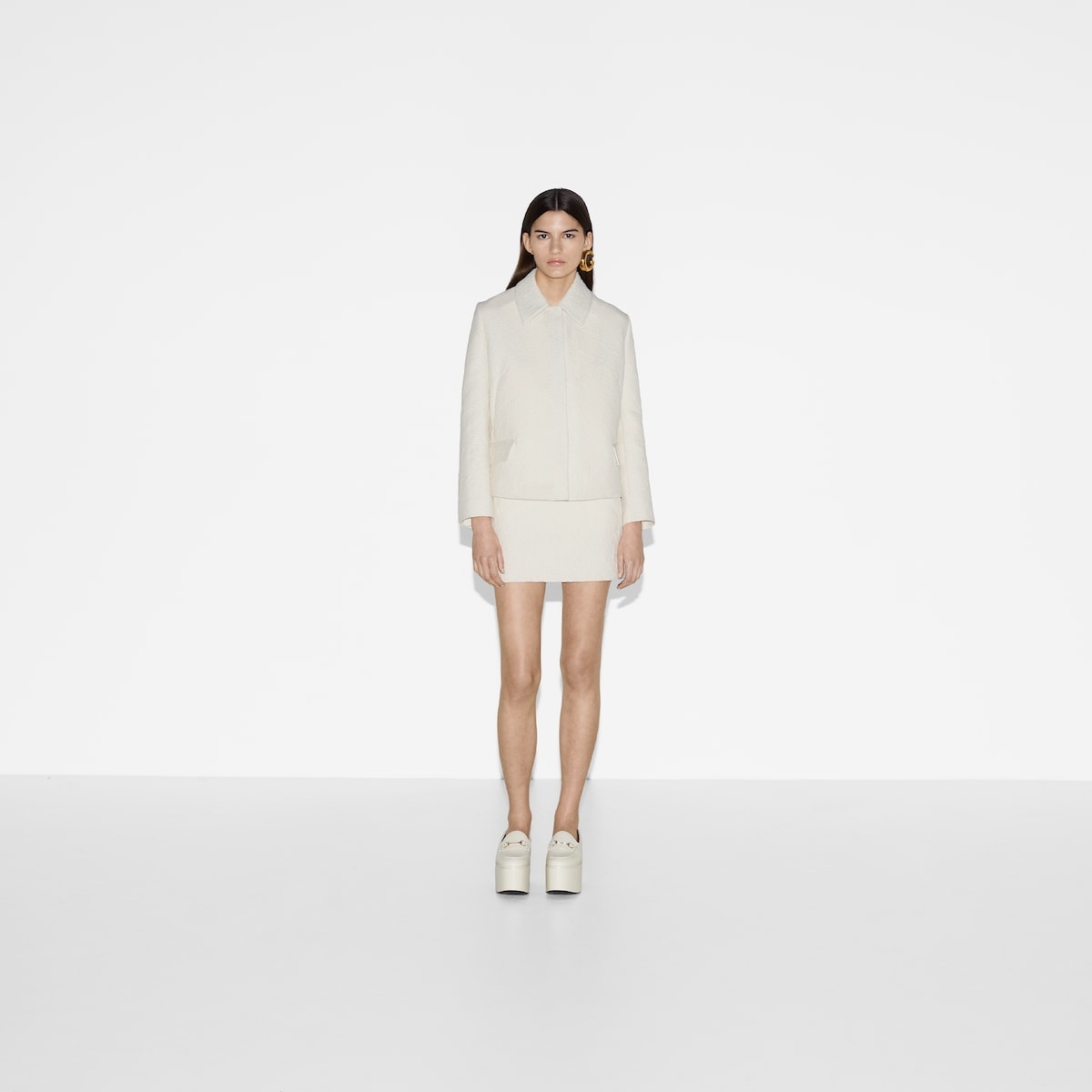 Textured cotton jacket - 2