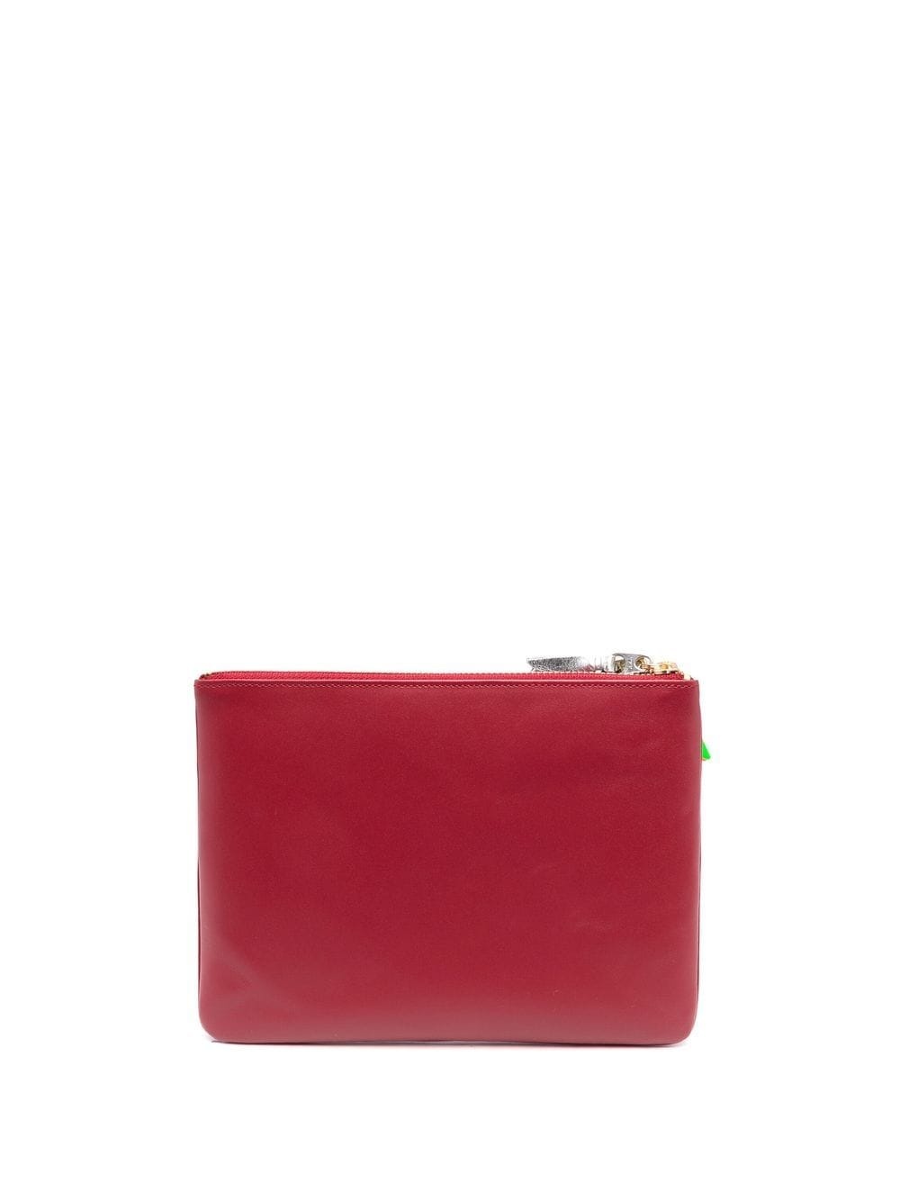 zip-detailing leather wallet - 2