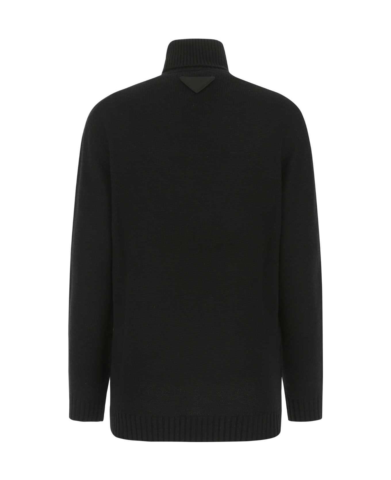 Black Cashmere Sweater - 2