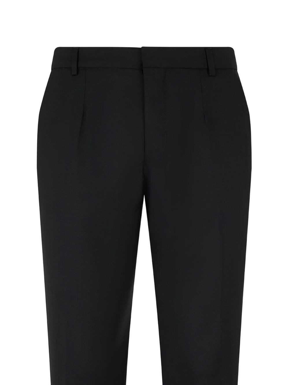 pleated virgin-wool trousers - 2