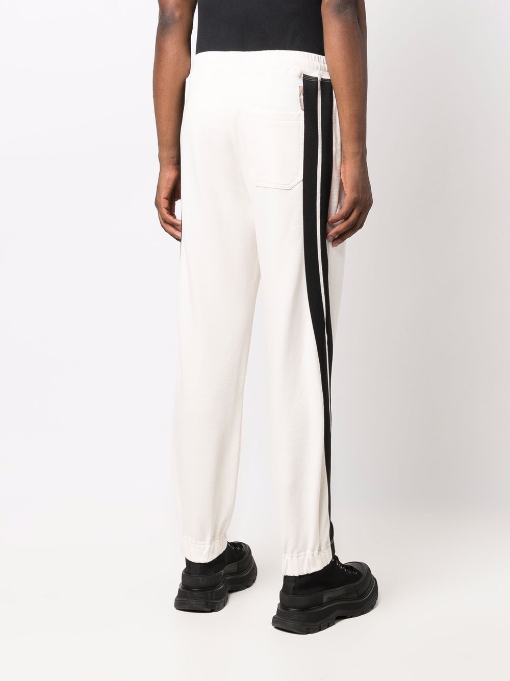 side stripe-detail track pants - 4