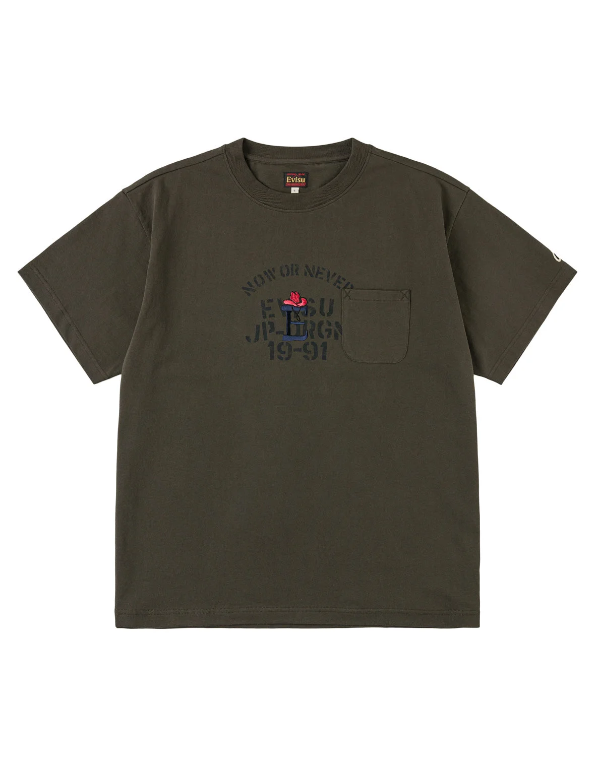 Cowboy Hat E and Origin Logo T-shirt - 1