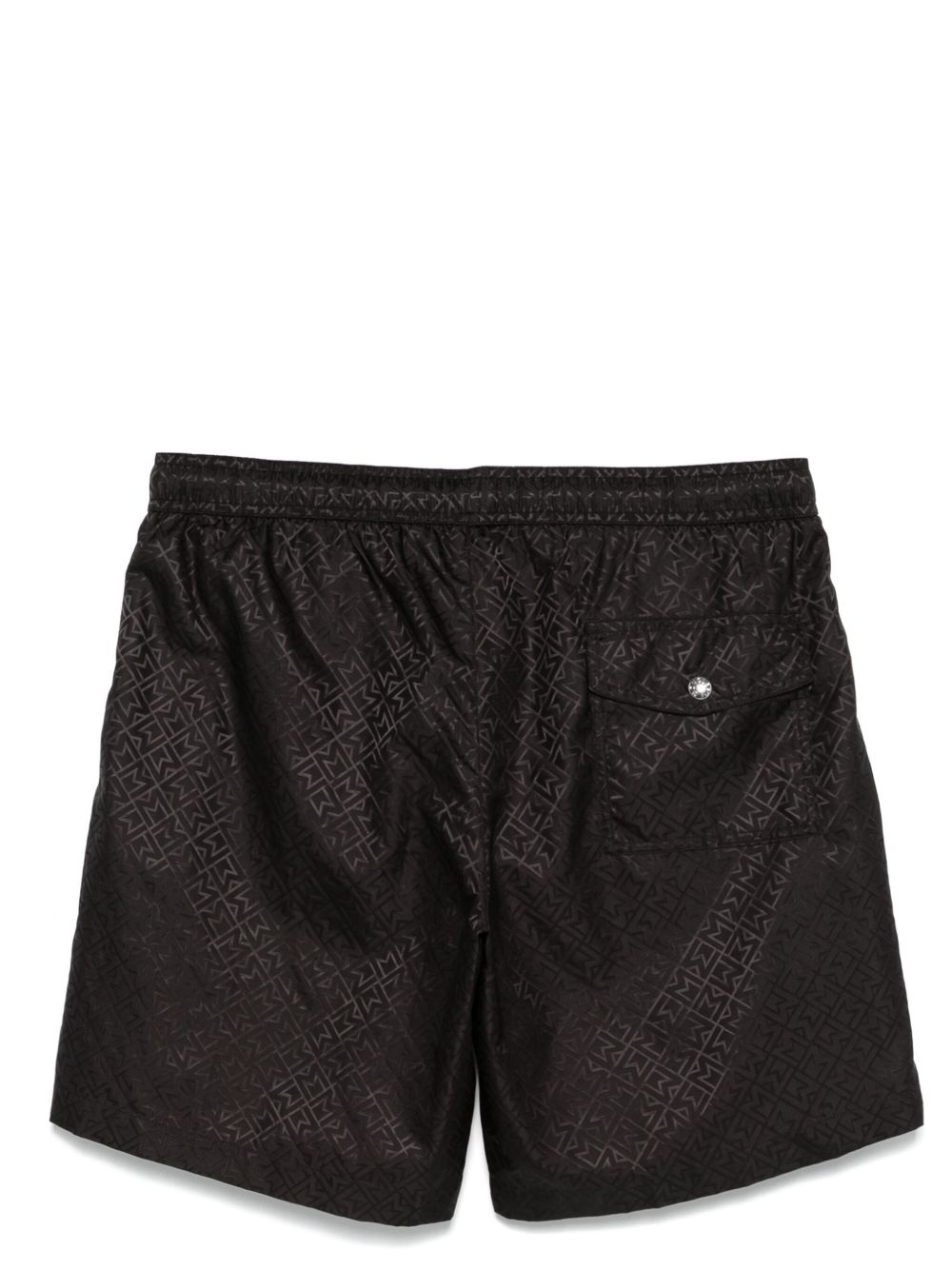 monogram-jacquard swim shorts - 2