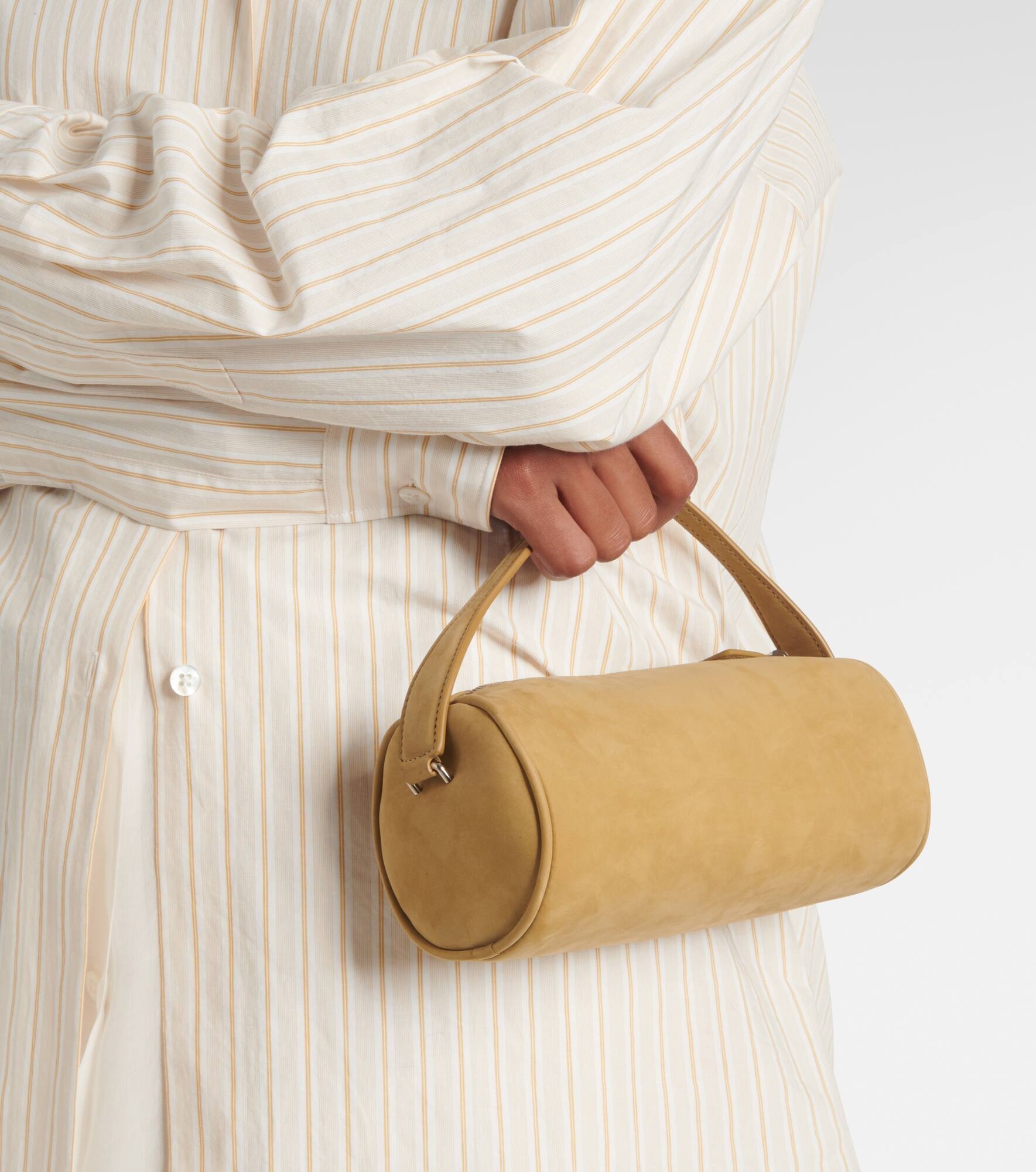 '90s suede shoulder bag - 2