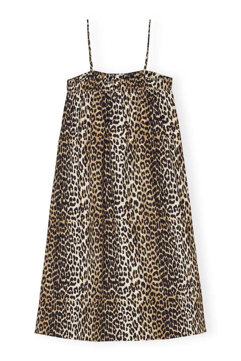 LEOPARD MIDI STRAP DRESS 1