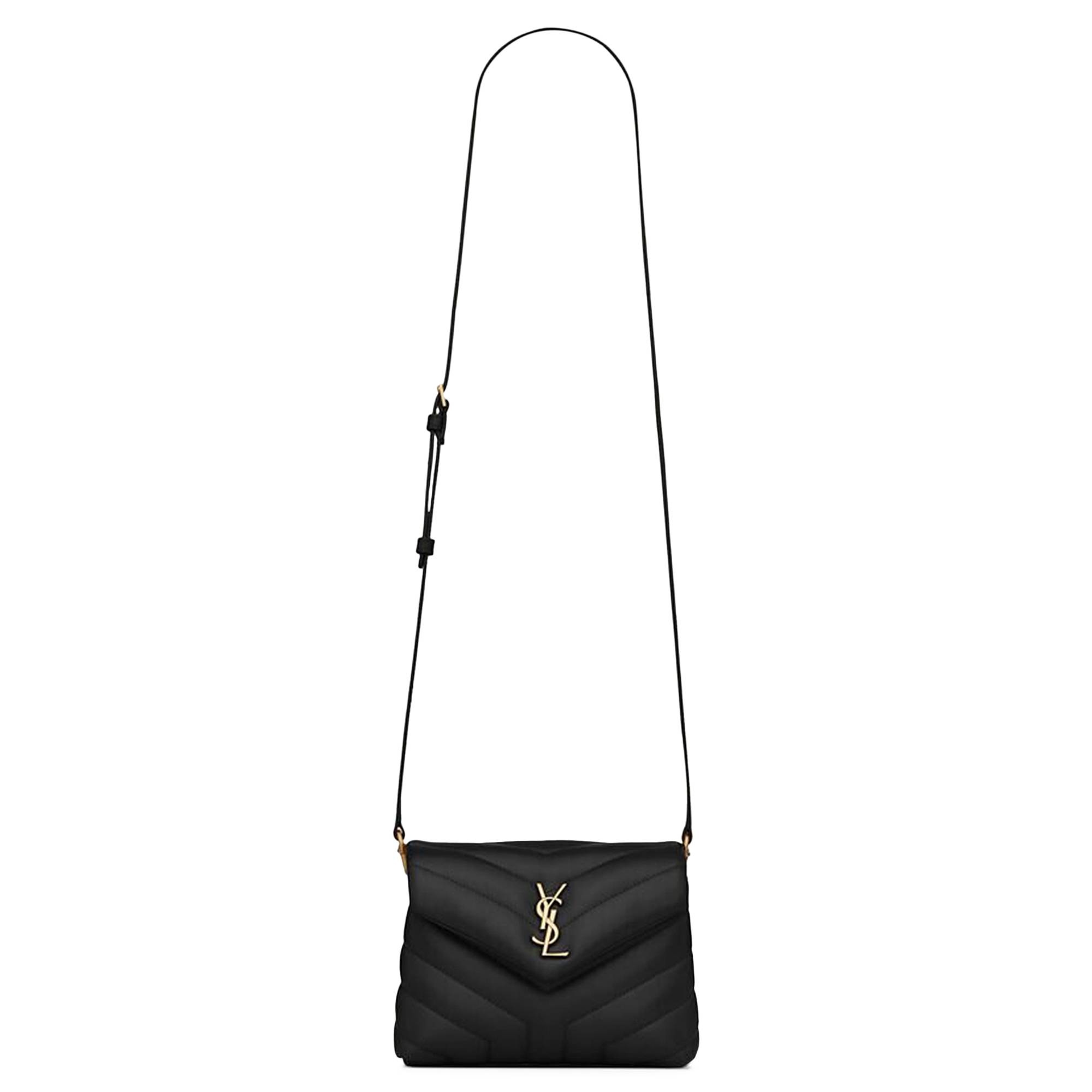 Saint Laurent Loulou Toy Crossbody Bag 'Black' - 1