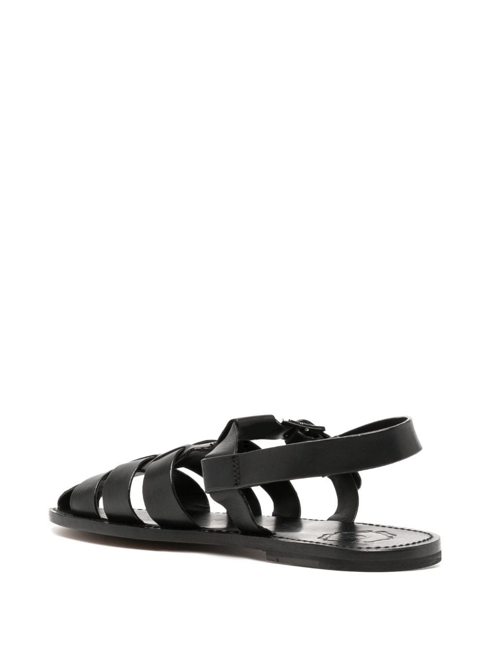 slingback leather sandals - 3