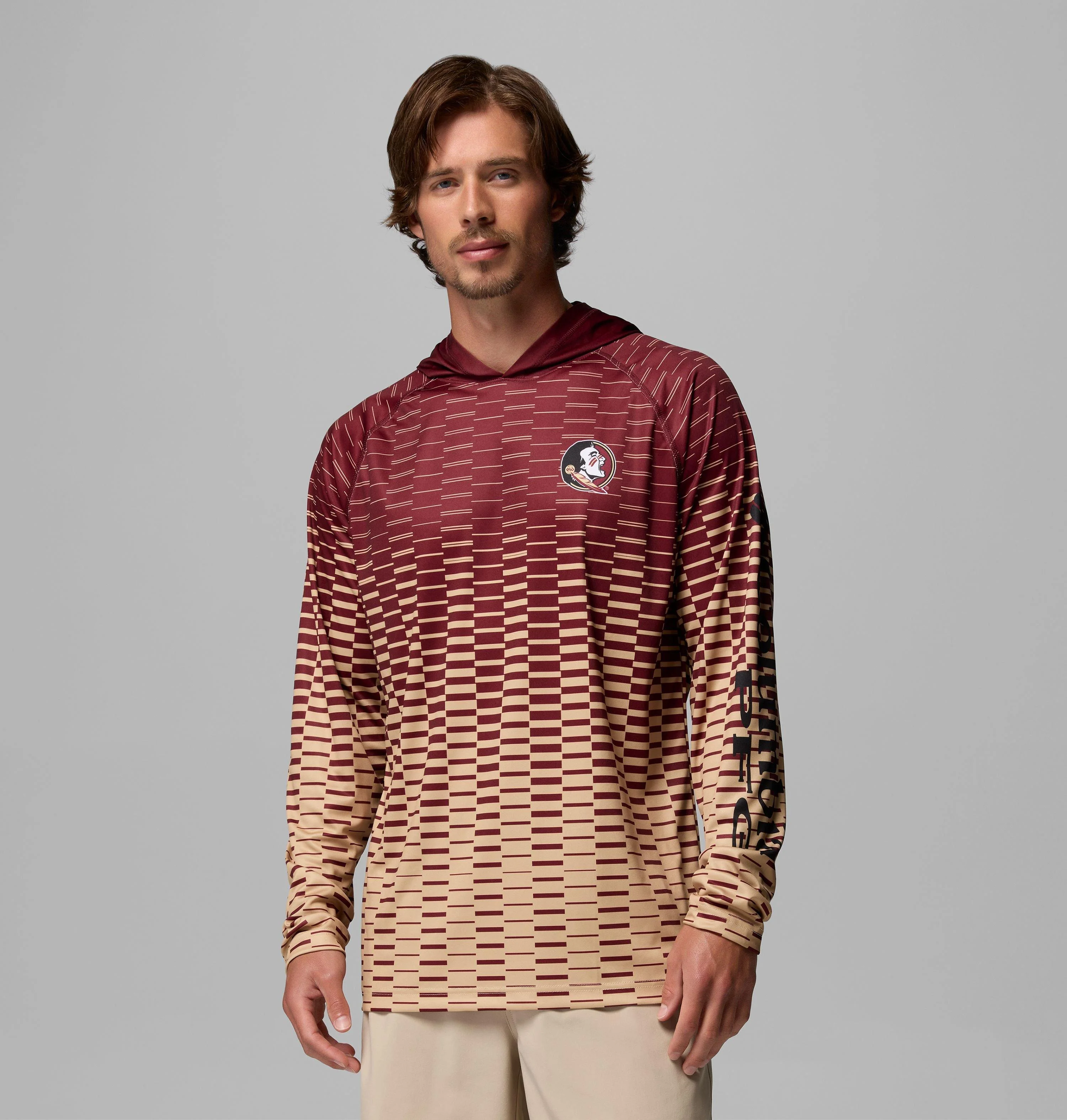 Men's Collegiate PFG Super Terminal Tackle Hoodie - Florida State - 1