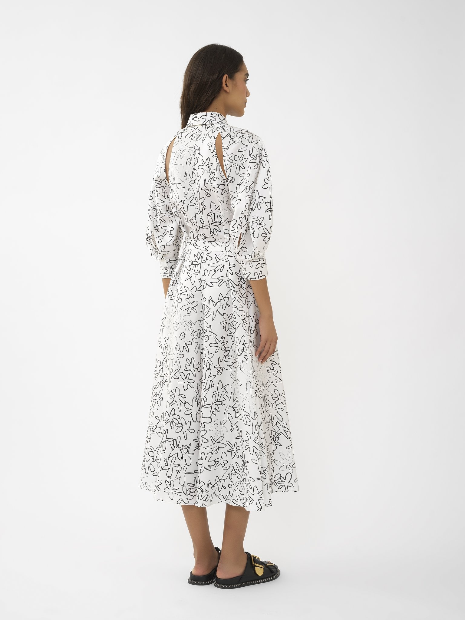 CUT-OUT SHIRT DRESS - 5