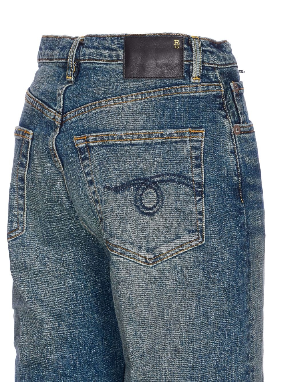 patch-pocket jeans - 3