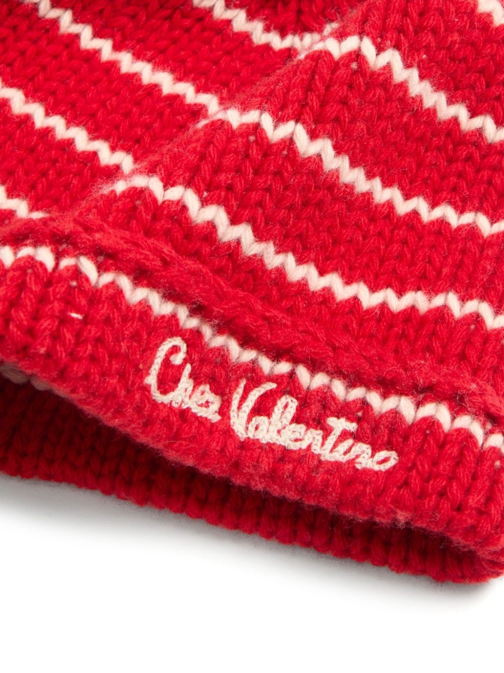logo-embroidered beanie - 4