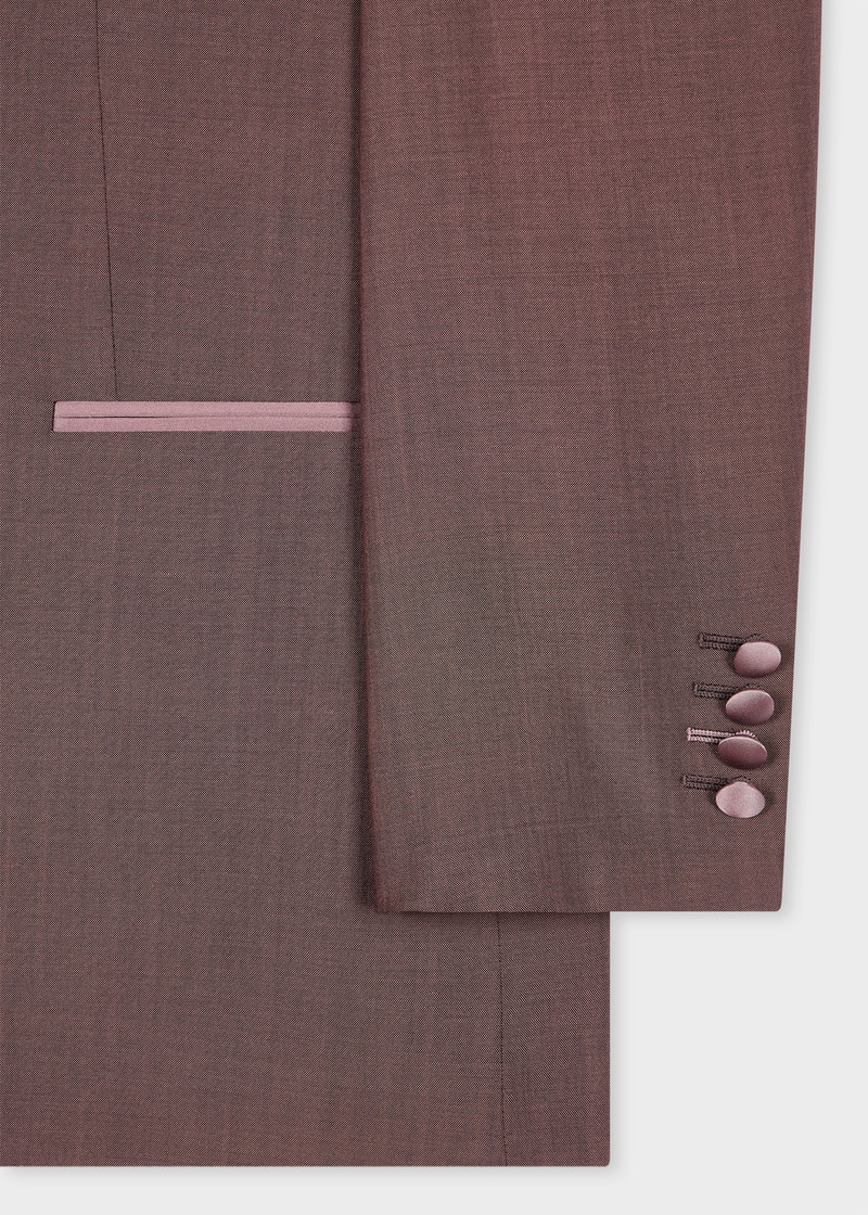 Dark Mauve Wool-Mohair Suit 3