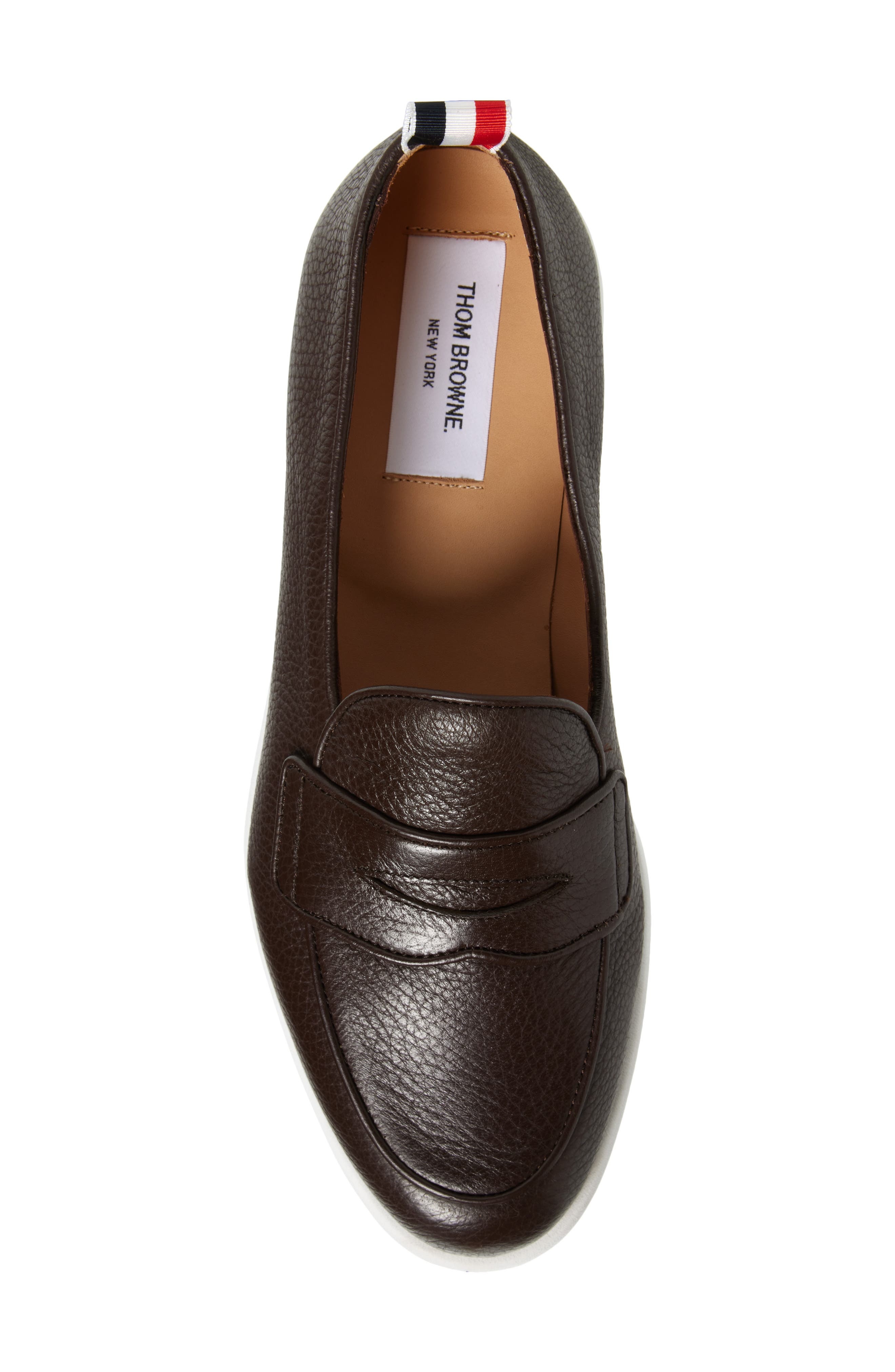 Thom Browne Varsity Square Toe Penny Loafer at Nordstrom - 5