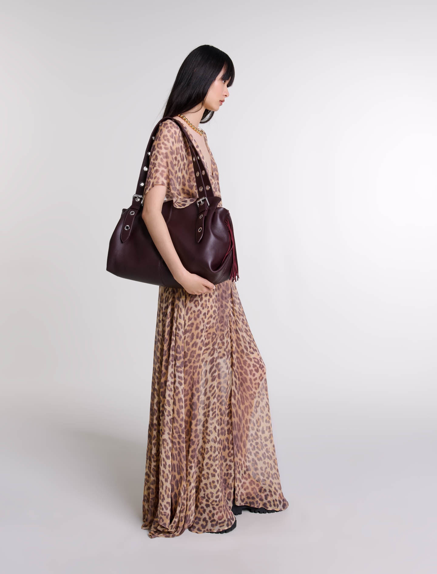 Plain leather Miss M XL bag - 2