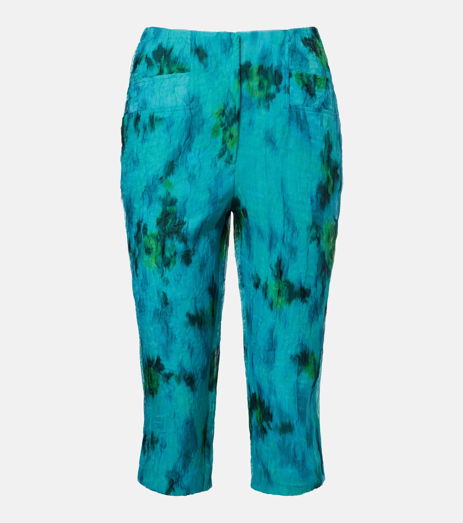 Printed capri pants - 1