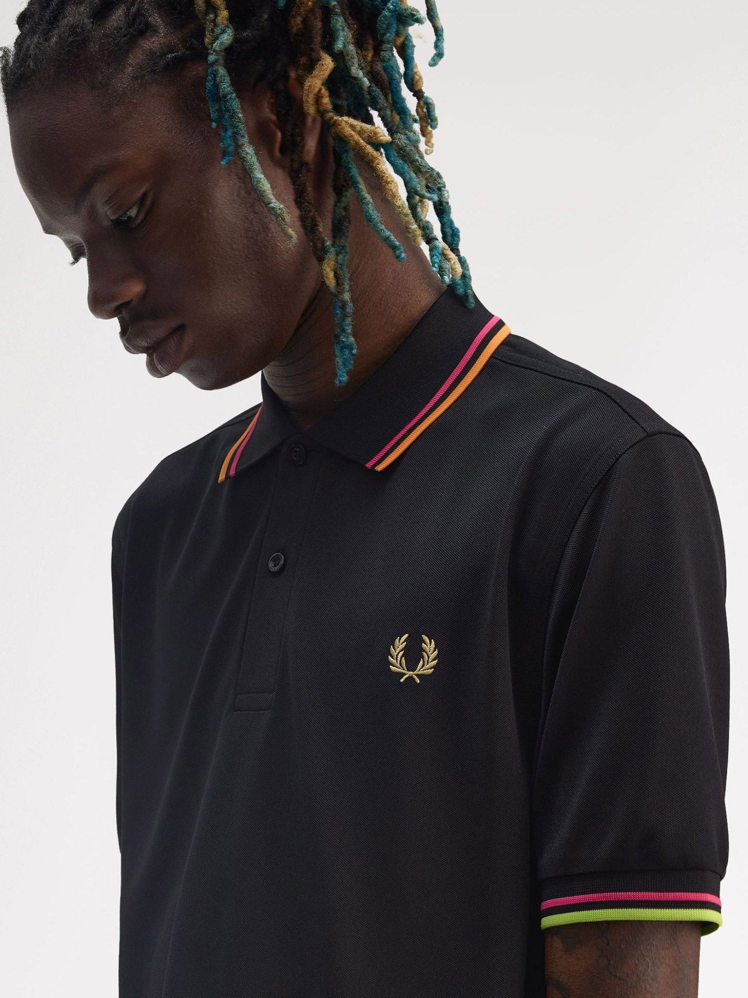 Fred Perry On Court Twin Tipped Recycled Polyester Polo - 4