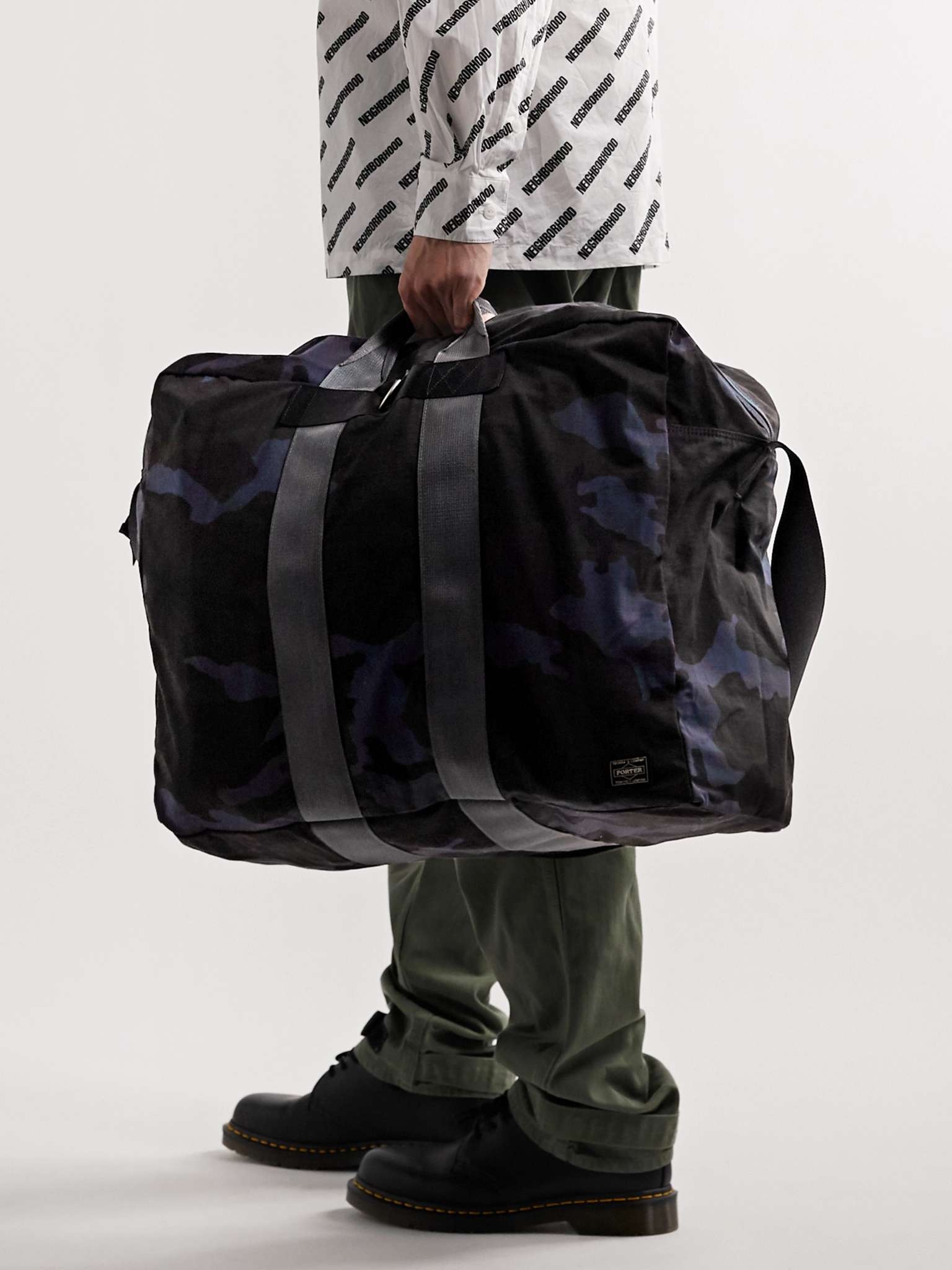 Camouflage-Print Nylon and Cotton-Ripstop Tote Bag - 2