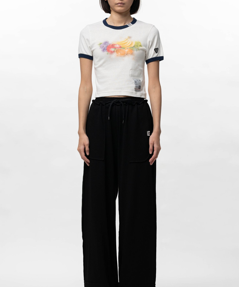 Fruit Printed Ringer Mini T-shirt 4