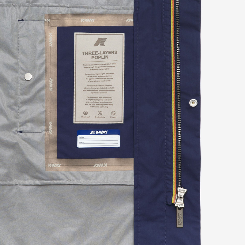 K-WAY POIR 3L POPLIN outlook