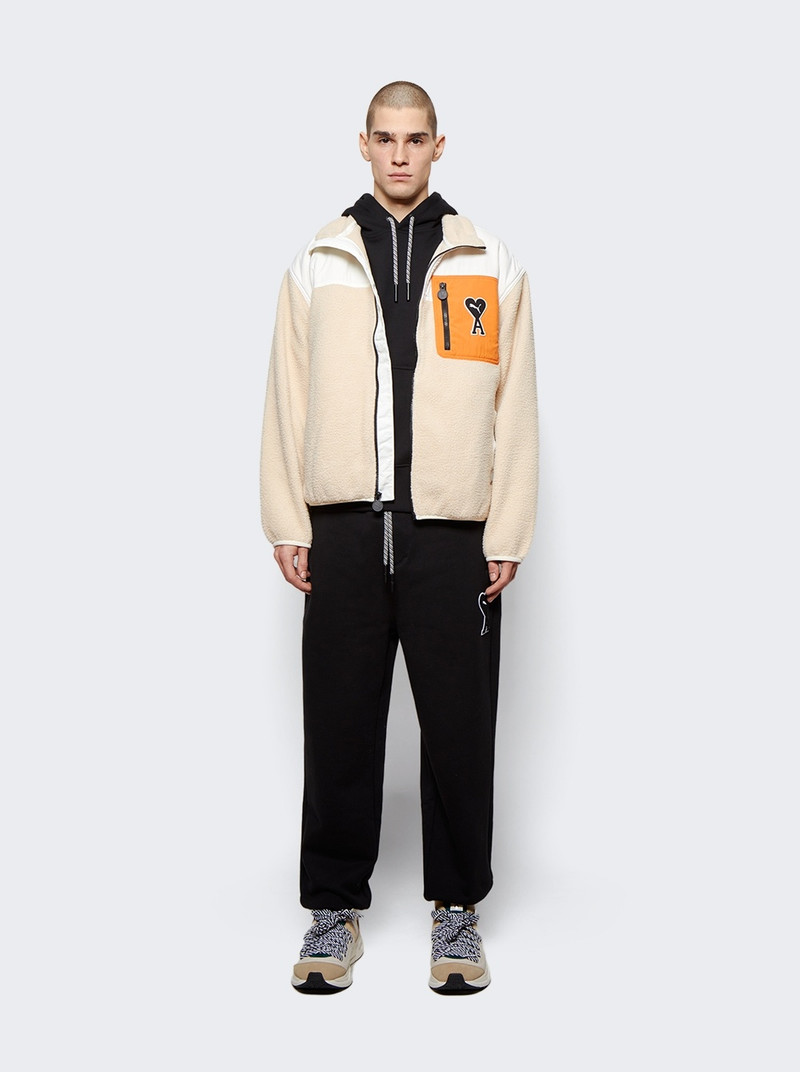 PUMA X AMI Sherpa Jacket Light Sand outlook