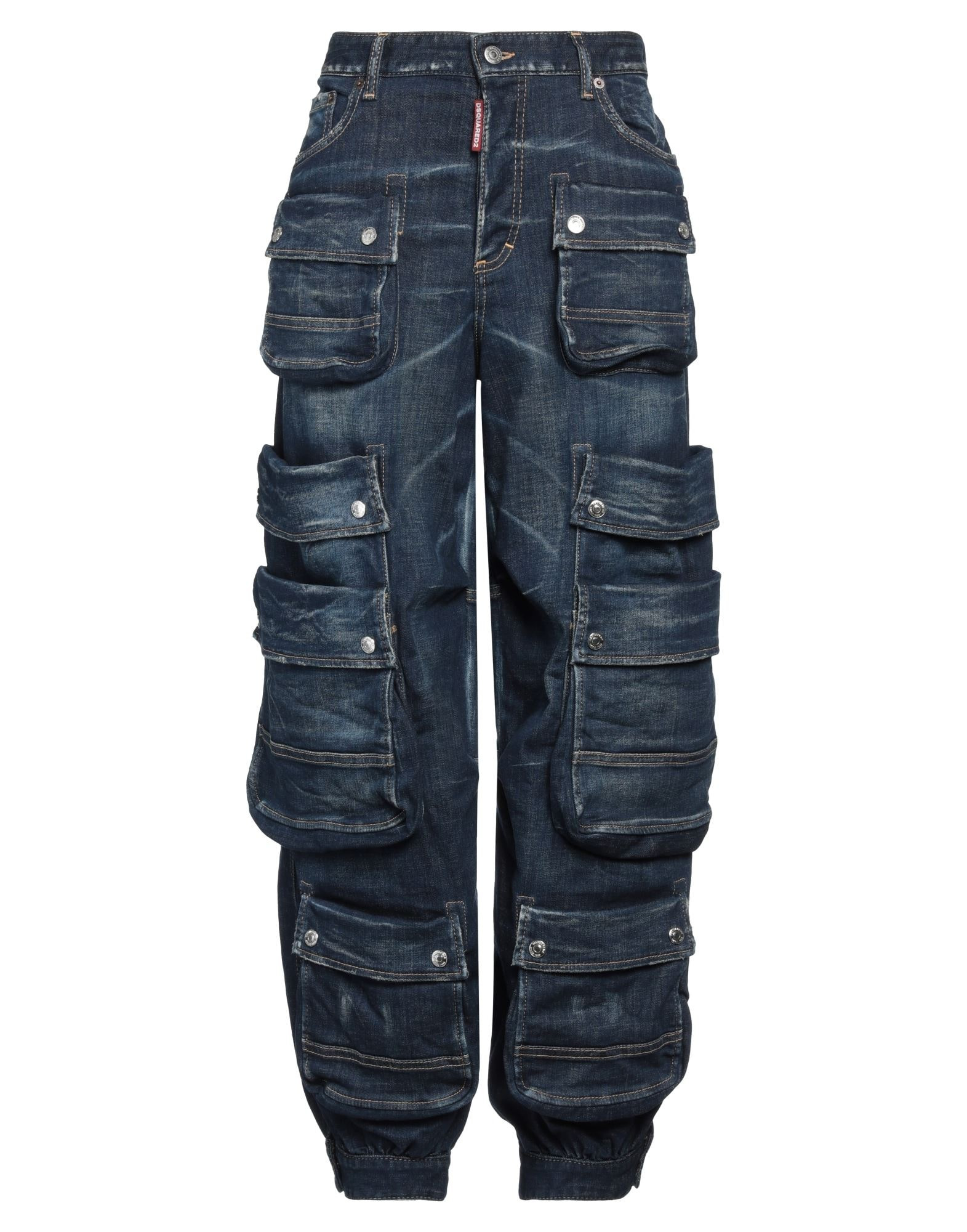 Blue Women's Denim Pants - 1